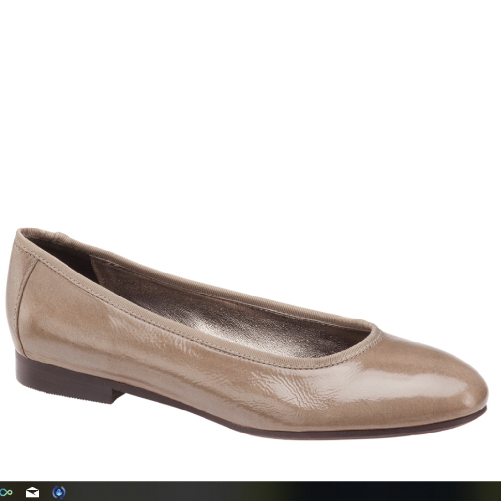 Brand New Johnston  Murphy Suzette Leather Flats
